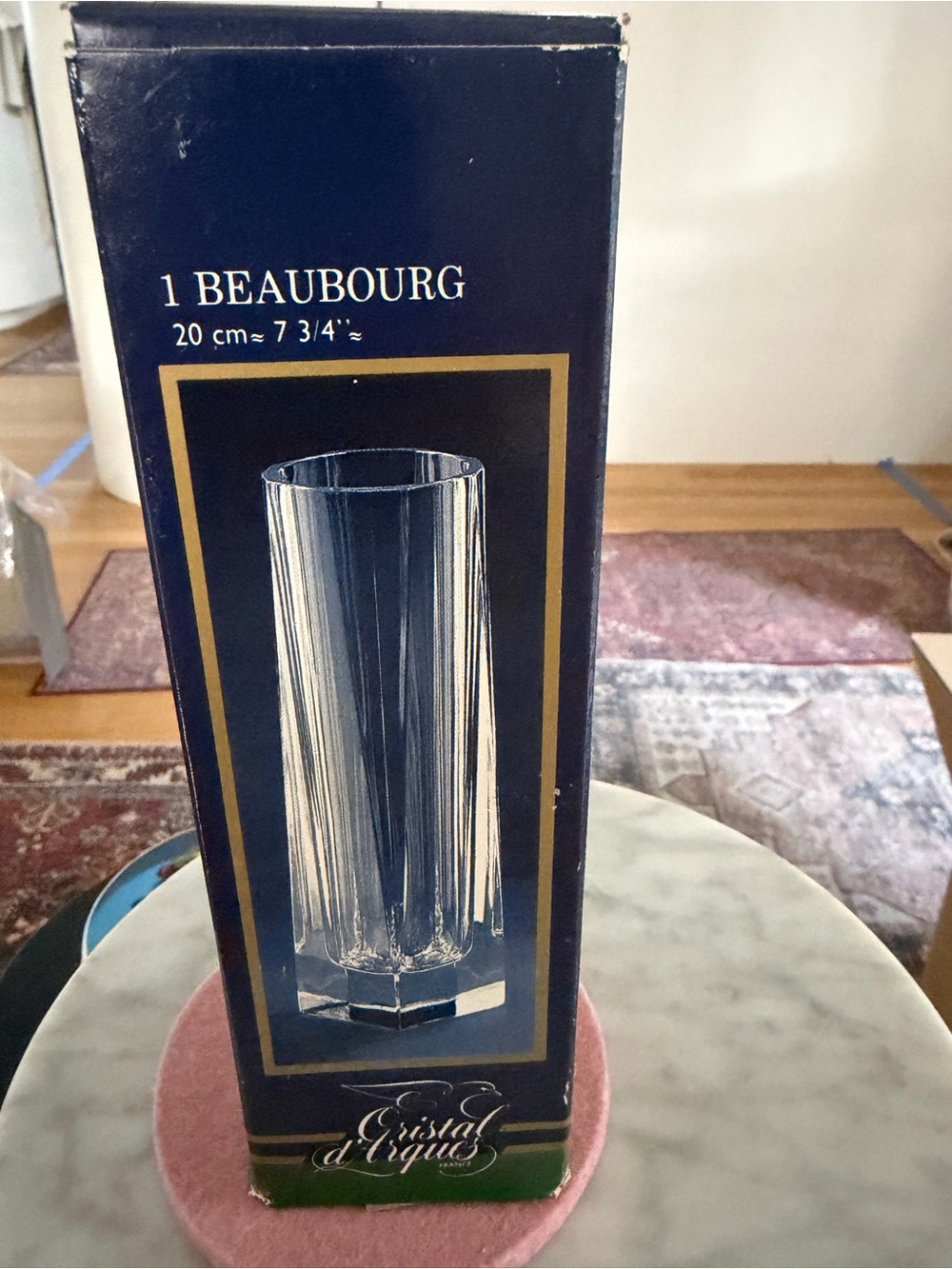 Cristal d'Arques Beaubourg Clear Crystal Vase (20 cm)